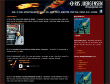 Tablet Screenshot of chrisjuergensen.com